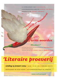 Literaire Proeverij Literaire Proeverij